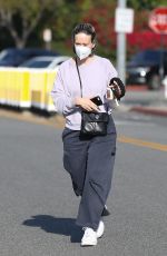 SARAH PAULSON Out and About in Beverly Hills 02/11/2021