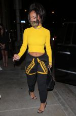 SAWEETIE Arrives at Catch LA in West Hollywood 02/26/2021