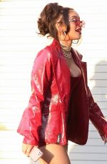 SAWEETIE on the Set of a Photoshoot in Hollywood 02/27/2021