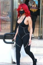 SAWEETIE Out Shopping in Beverly Hills 02/24/2021