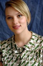 SCARLETT JOHANSSON at Match Point Press Conference 11/20/2005
