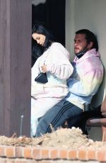 SCHEANA SHAY and Brock Davies Out in Palm Springs 02/01/2021