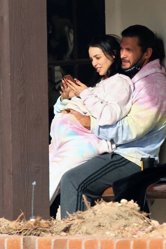 SCHEANA SHAY and Brock Davies Out in Palm Springs 02/01/2021