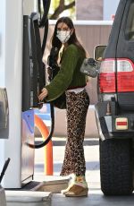 SCOUT WILLIS at a Gas Station in Los Feliz 02/03/2021