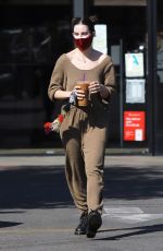 SCOUT WILLIS at a Gas Station in Los Feliz 02/25/2021
