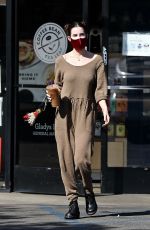 SCOUT WILLIS at a Gas Station in Los Feliz 02/25/2021