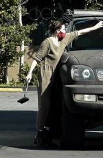 SCOUT WILLIS at a Gas Station in Los Feliz 02/25/2021