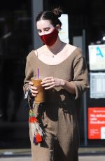 SCOUT WILLIS at a Gas Station in Los Feliz 02/25/2021