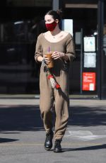 SCOUT WILLIS at a Gas Station in Los Feliz 02/25/2021