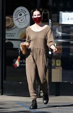 SCOUT WILLIS at a Gas Station in Los Feliz 02/25/2021