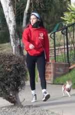 SCOUT WILLIS Out with Her Dog in Los Feliz 02/01/2021