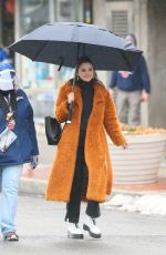 SELENA GOMEZ on the Set of Murders in the Building in New York 02/23/2021