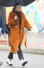 SELENA GOMEZ on the Set of Murders in the Building in New York 02/23/2021