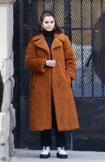 SELENA GOMEZ on the Set of Murders in the Building in New York 02/24/2021