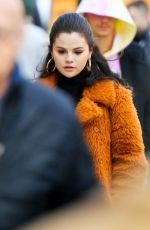 SELENA GOMEZ on the Set of Murders in the Building in New York 02/24/2021