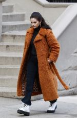 SELENA GOMEZ on the Set of Murders in the Building in New York 02/24/2021