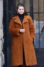 SELENA GOMEZ on the Set of Murders in the Building in New York 02/24/2021