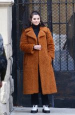 SELENA GOMEZ on the Set of Murders in the Building in New York 02/24/2021