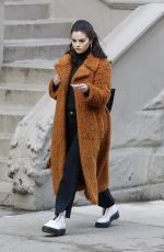 SELENA GOMEZ on the Set of Murders in the Building in New York 02/24/2021