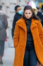 SELENA GOMEZ on the Set of Murders in the Building in New York 02/25/2021