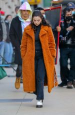 SELENA GOMEZ on the Set of Murders in the Building in New York 02/25/2021