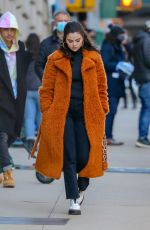 SELENA GOMEZ on the Set of Murders in the Building in New York 02/25/2021