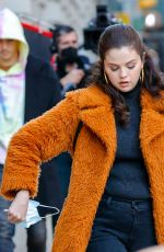 SELENA GOMEZ on the Set of Murders in the Building in New York 02/25/2021