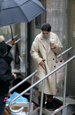 SELENA GOMEZ on the Set of Only Murders in the Building in New York 02/09/2021