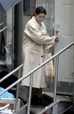 SELENA GOMEZ on the Set of Only Murders in the Building in New York 02/09/2021