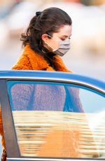 SELENA GOMEZ on the Set of Only Murders in the Building in New York 02/20/2021