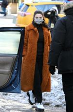 SELENA GOMEZ on the Set of Only Murders in the Building in New York 02/20/2021