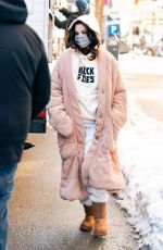 SELENA GOMEZ Out in New York 02/20/2021