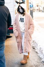 SELENA GOMEZ Out in New York 02/20/2021