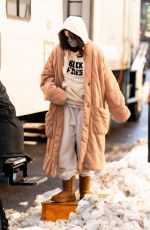 SELENA GOMEZ Out in New York 02/20/2021