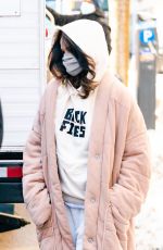 SELENA GOMEZ Out in New York 02/20/2021