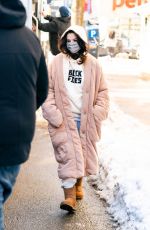 SELENA GOMEZ Out in New York 02/20/2021