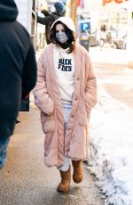 SELENA GOMEZ Out in New York 02/20/2021