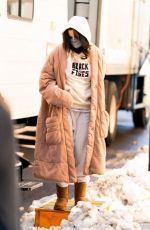 SELENA GOMEZ Out in New York 02/20/2021