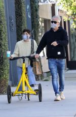 SELMA BLAIR and Ron Carlson Out in Los Angeles 02/20/2021