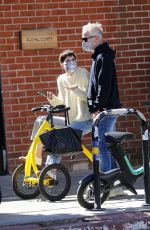SELMA BLAIR and Ron Carlson Out in Los Angeles 02/20/2021