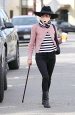 SELMA BLAIR Out for Coffee in Los Angeles 02/02/2021