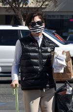 SELMA BLAIR Out Shopping at CVS in Studio City 02/14/2021