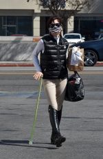 SELMA BLAIR Out Shopping at CVS in Studio City 02/14/2021