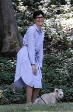 SELMA BLAIR Out with Her Dog in Beverly Hills 02/26/2021
