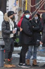 SHAILENE WOODLEY on the Set of Misanthrope in Montreal 02/15/2021