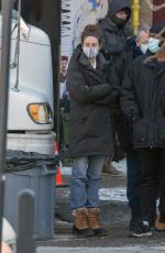SHAILENE WOODLEY on the Set of Misanthrope in Montreal 02/15/2021