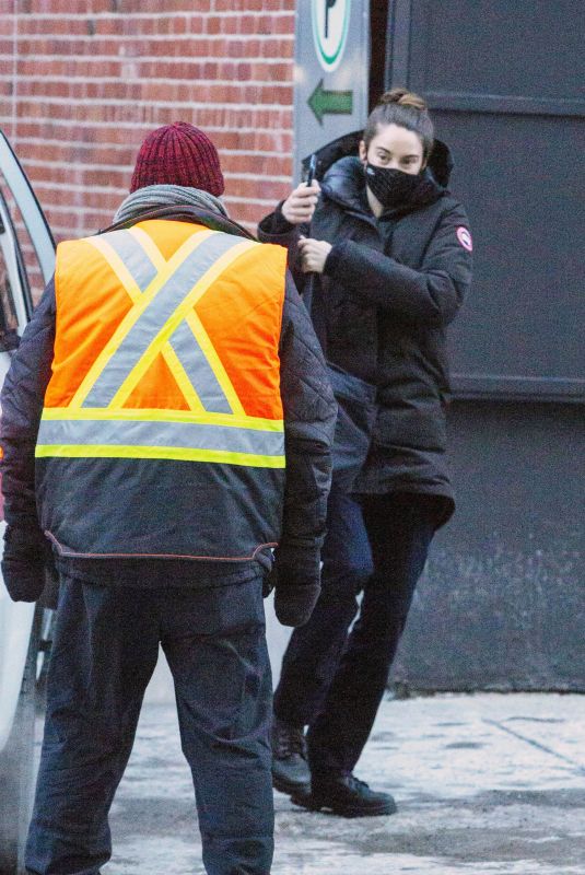 SHAILENE WOODLEY Out in Montreal 02/11/2021
