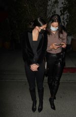 SHANINA SHAIK, SARA SAMPAIO and JASMINE TOOKES at E Baldi in Beverly Hills 02/18/2021