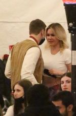 SHANNA MOAKLER and Matthew Rondeau Out for Dinner in Los Angeles 02/23/2021