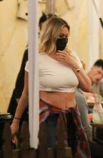 SHANNA MOAKLER and Matthew Rondeau Out for Dinner in Los Angeles 02/23/2021
